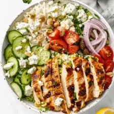Greek Chicken Bowls-image