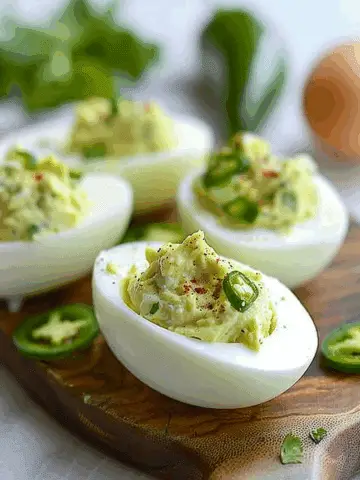 Jalapeño Popper Deviled Eggs