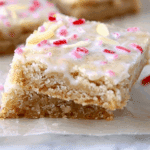 Almond Flour Sugar Cookie Bars