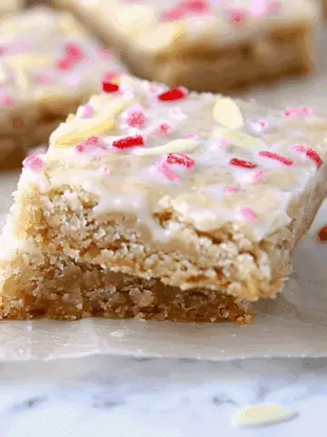 Almond Flour Sugar Cookie Bars