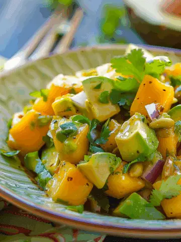 Avocado Mango Salad