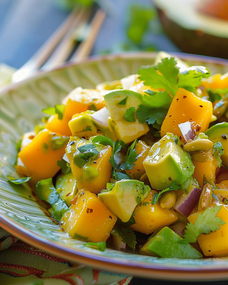 Avocado Mango Salad