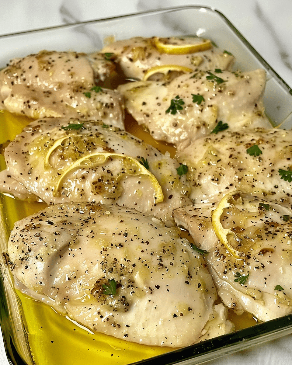 Baked Greek Lemon Chicken