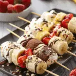 Banana Split Dessert Kabobs