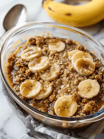 Bananas Foster Crisp