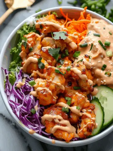 Bang Bang Chicken Bowl
