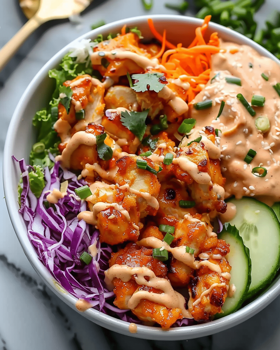 Bang Bang Chicken Bowl