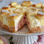 Battenberg Cheesecake