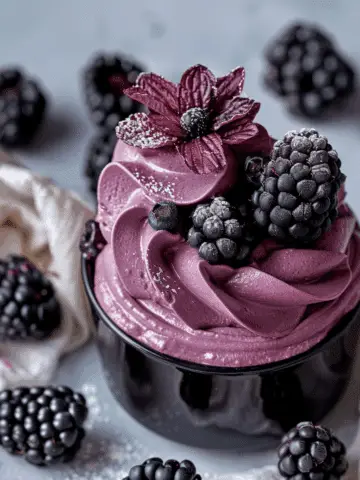 Blackberry Mousse