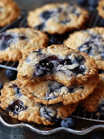 Blueberry Pie Cookies