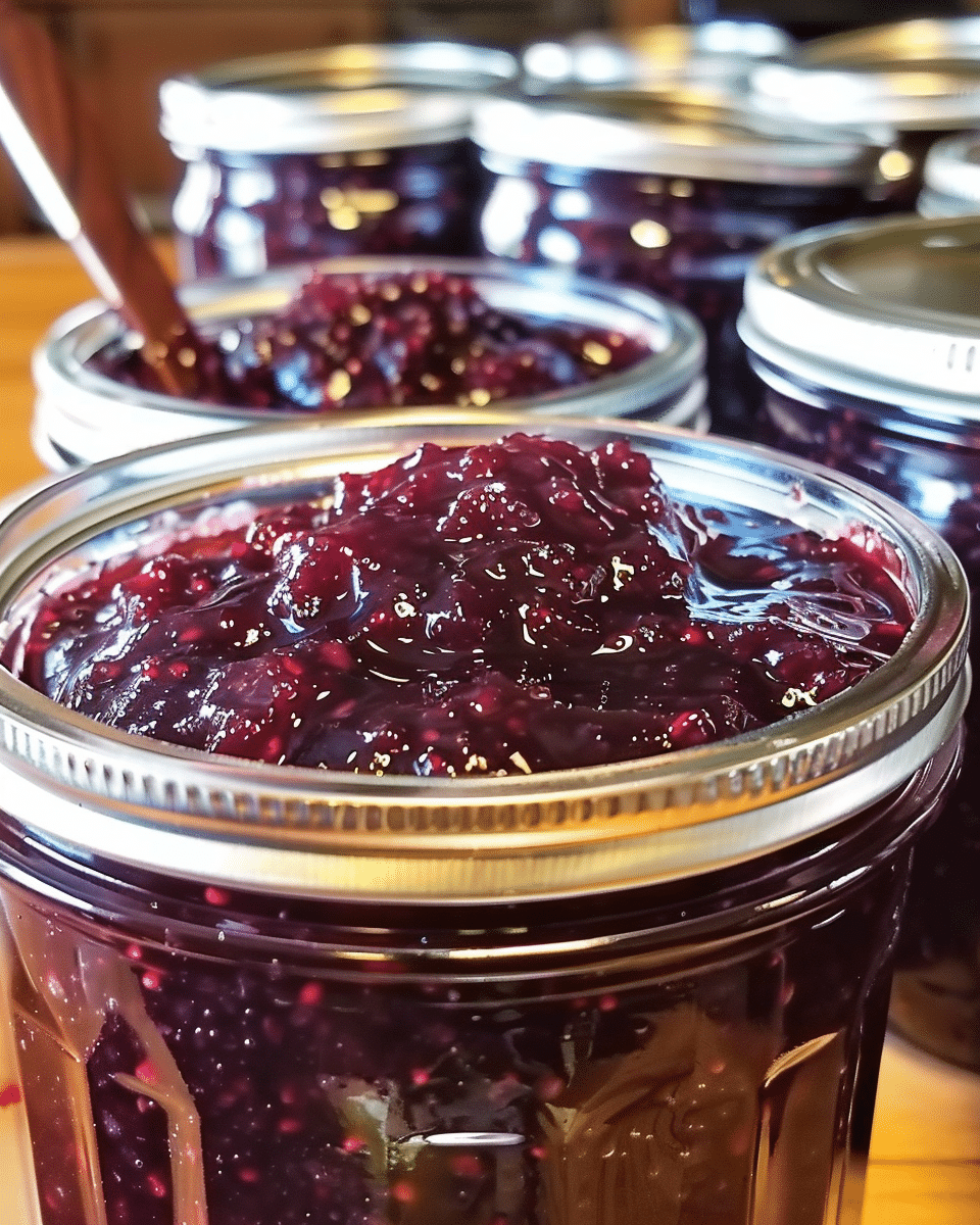 Blueberry Rhubarb Jam