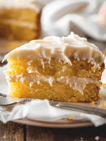 Brown Sugar Peach Cake
