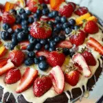 Brownie Fruit Pizza