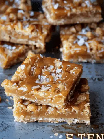 Caramel Crush Bars