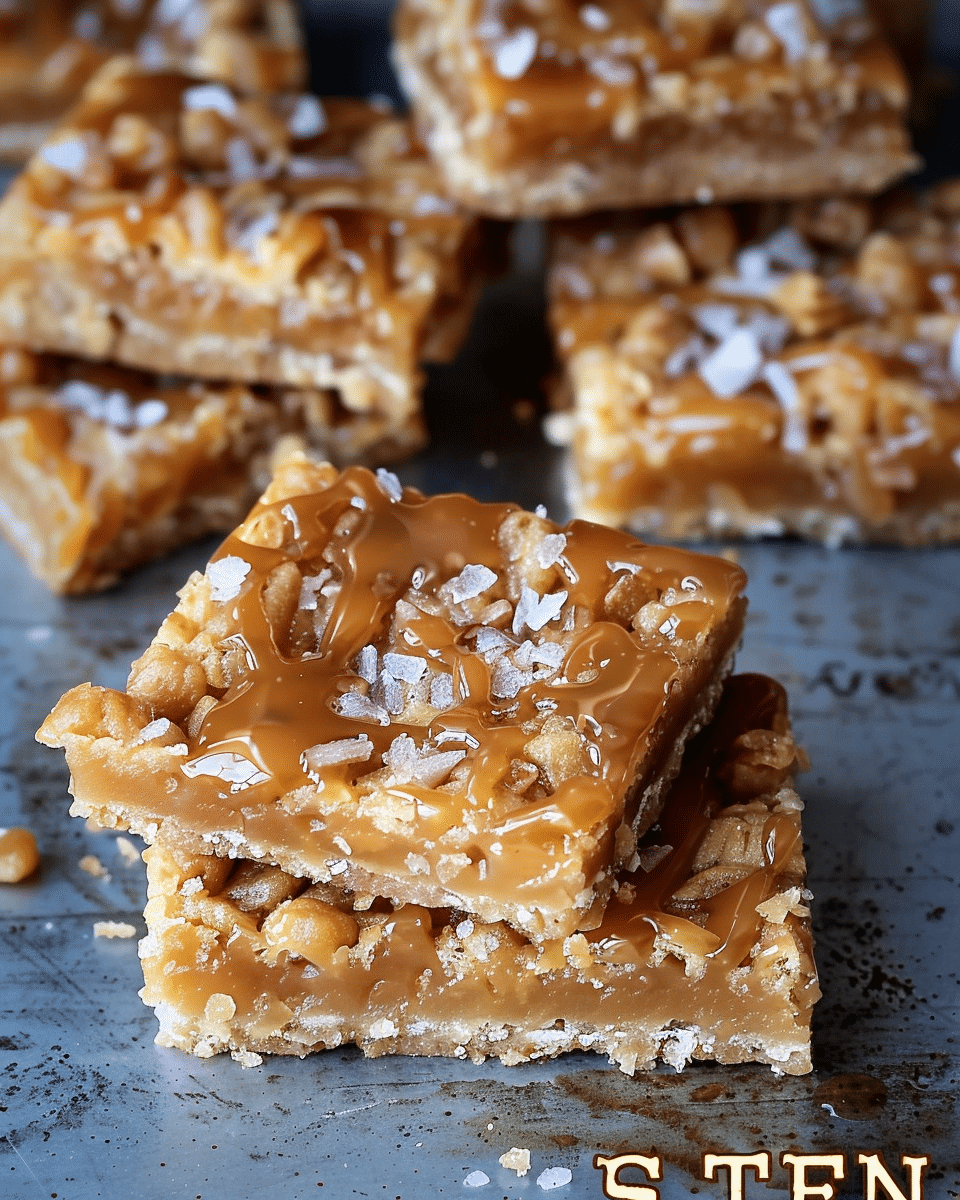 Caramel Crush Bars