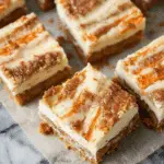 Carrot Cake Cheesecake Bars