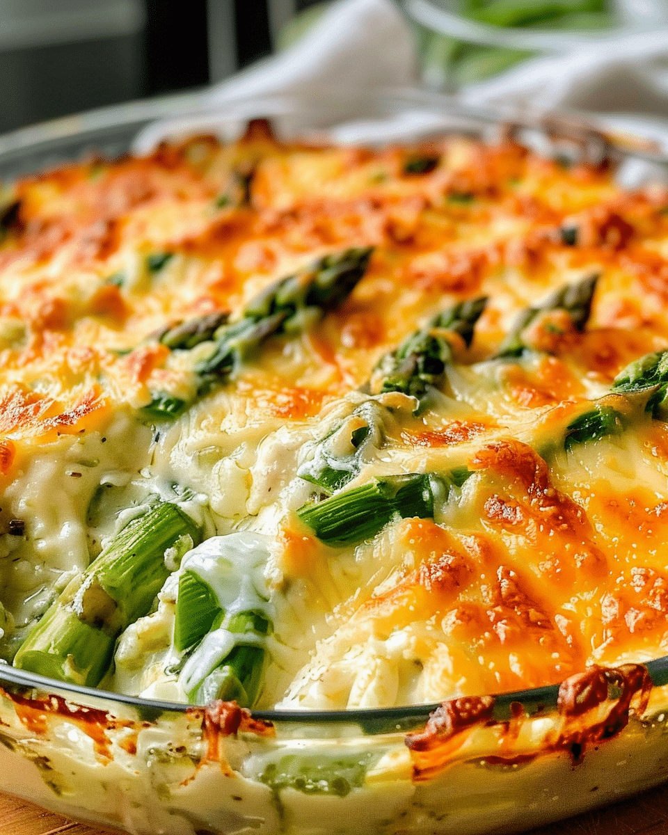 Cheesy Asparagus Casserole