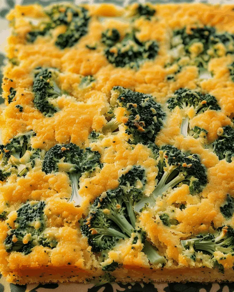 Cheesy Broccoli Cornbread | Cheryl's Cooking