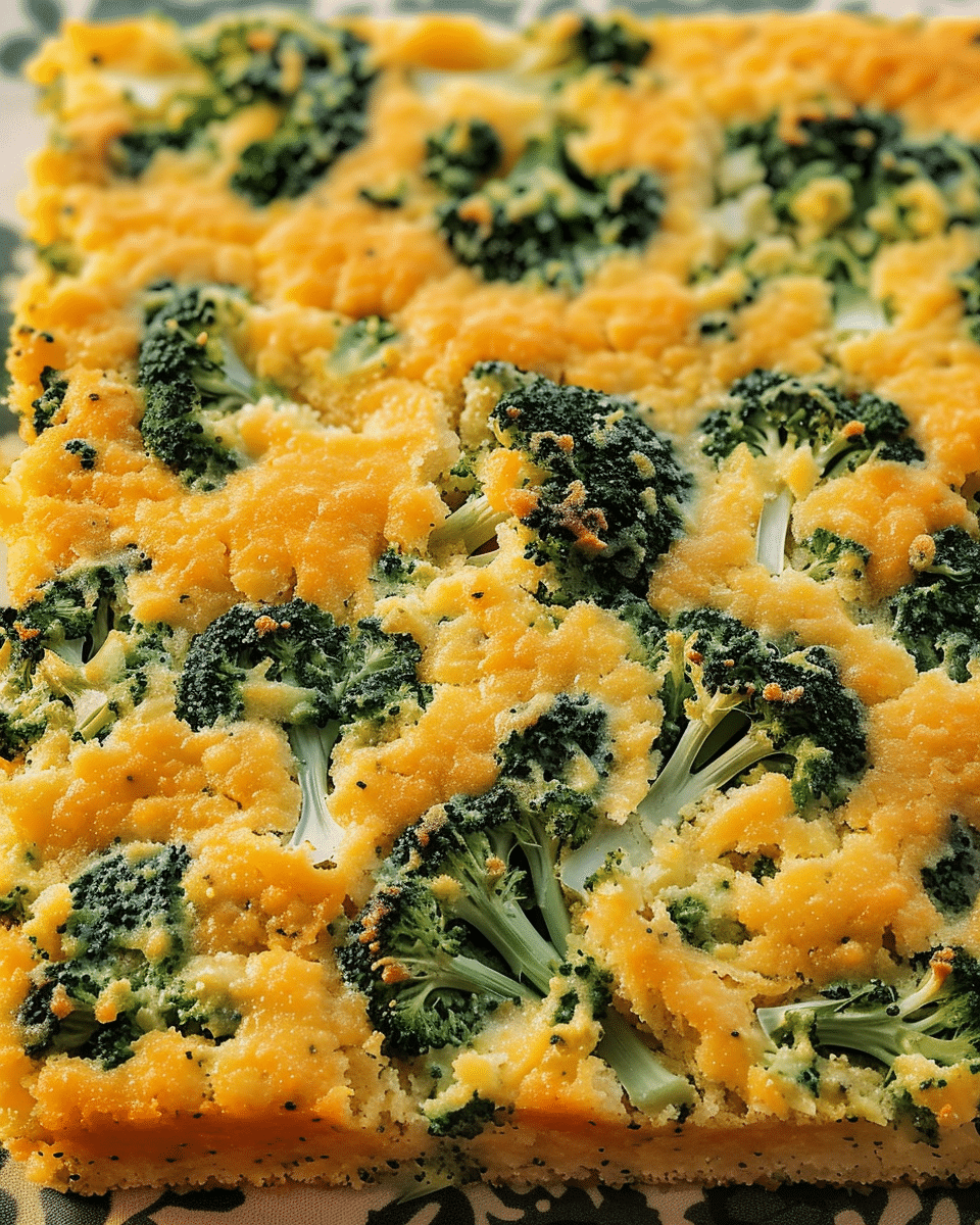 Cheesy Broccoli Cornbread
