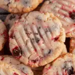 Cherry Chocolate Chip Shortbread Cookies