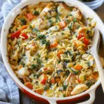 Chicken Orzo Bake