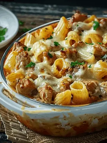 Chicken Pot Pie Pasta