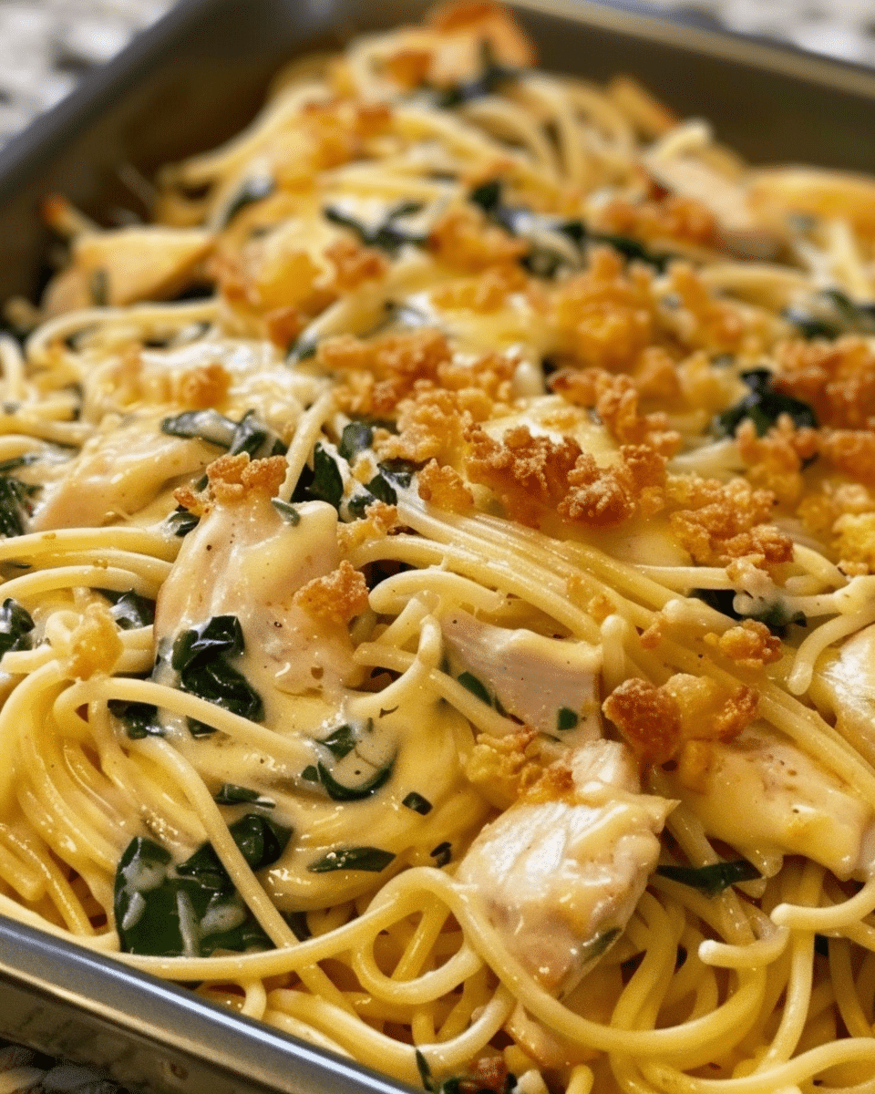 Chicken Spaghetti Casserole