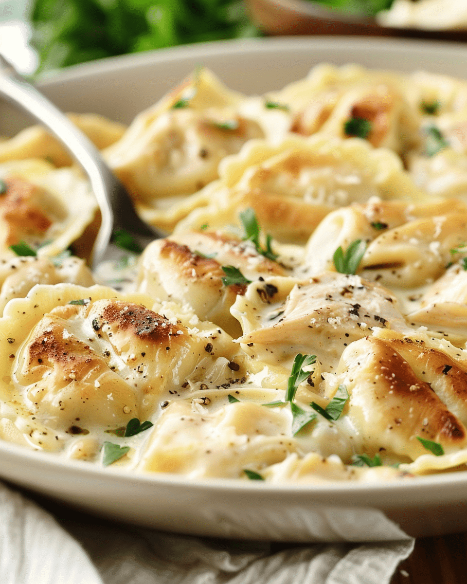 Chicken Tortellini Alfredo