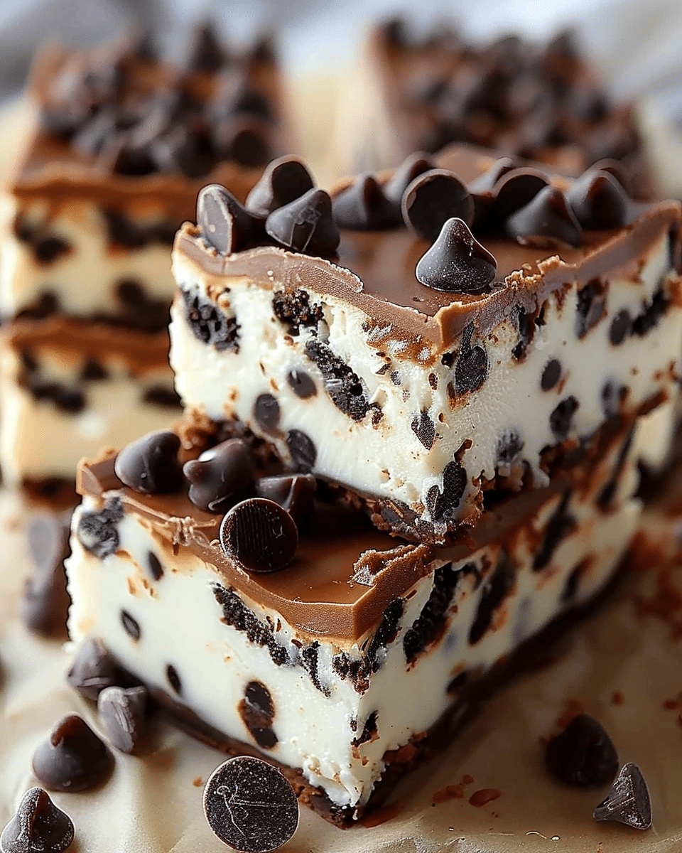 Chocolate Chip Cheesecake Bars