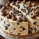 Chocolate Chip Cookie Dough Ice Cream Cake
