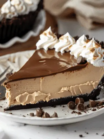Chocolate Peanut Butter Cream Pie