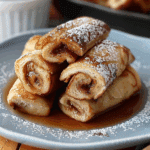 Cinnamon Roll French Toast Roll-Ups