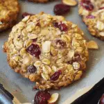 Coconut Almond Oatmeal Cookies