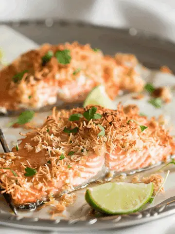 Coconut-Crusted Salmon