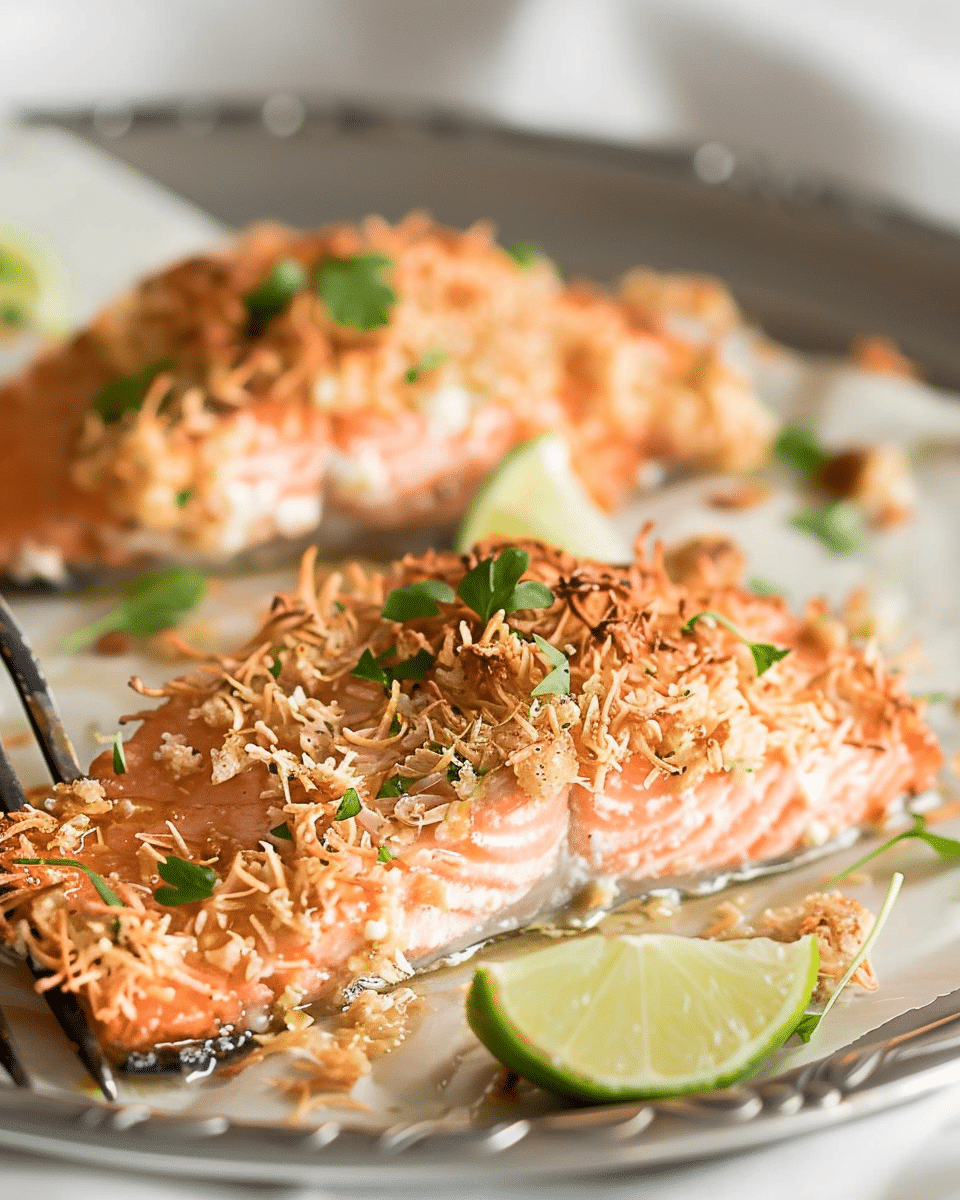 Coconut-Crusted Salmon