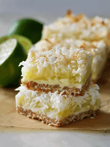 Coconut Lime Bars