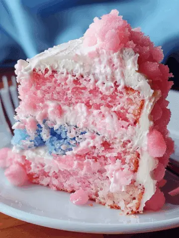 Cotton Candy Cake