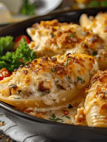 Creamy Cajun Chicken Stuffed Shells