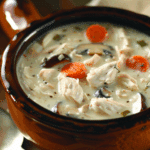 Creamy Chicken and Mushroom Soup