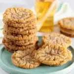 Crinkly Crackly Butter Toffee Sugar Cookies