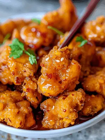 Crispy Chili Chicken Bites
