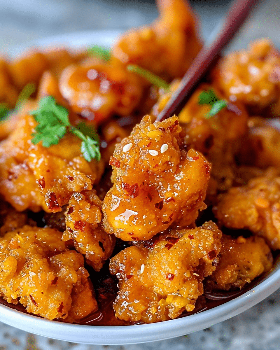 Crispy Chili Chicken Bites