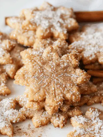 Crispy Cinnamon Sugar Cookies