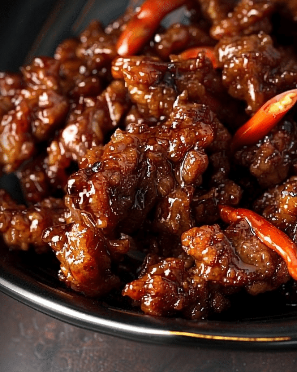 Crispy Sweet Chilli Beef