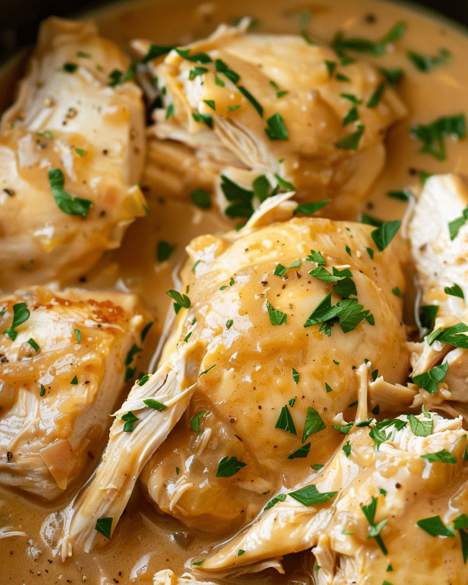 Crockpot Chicken and Gravy