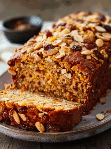Date and Orange Almond Loaf