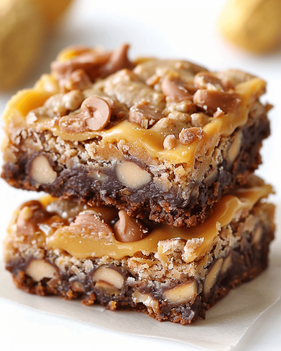 Decadent Peanut Butter Brownies