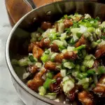 Delicious Chicken and Green Onion Stir-fry