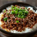Delicious Korean Ground Beef Bowl (Quick & Easy)