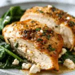 Easy Chicken Breast with Feta and Spinach
